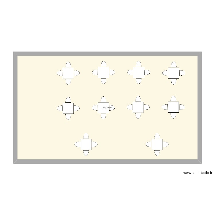 SALLE 202-203. Plan de 0 pièce et 0 m2