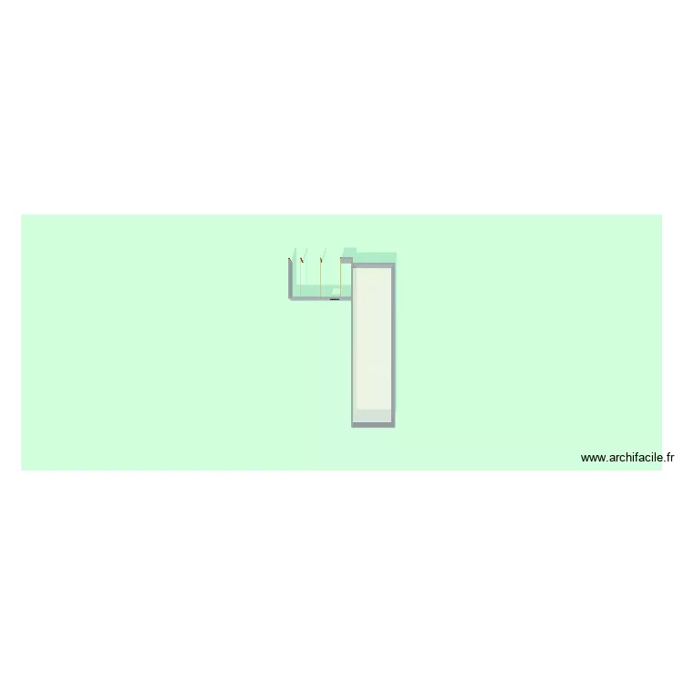 plan 2. Plan de 1  et 204 m²