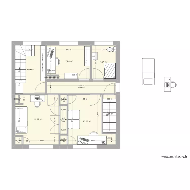 Rochegude 1. Plan de 15 Pièces et 51 m² Rochegude 1. Plan de 15 Pièces et 51 m²
