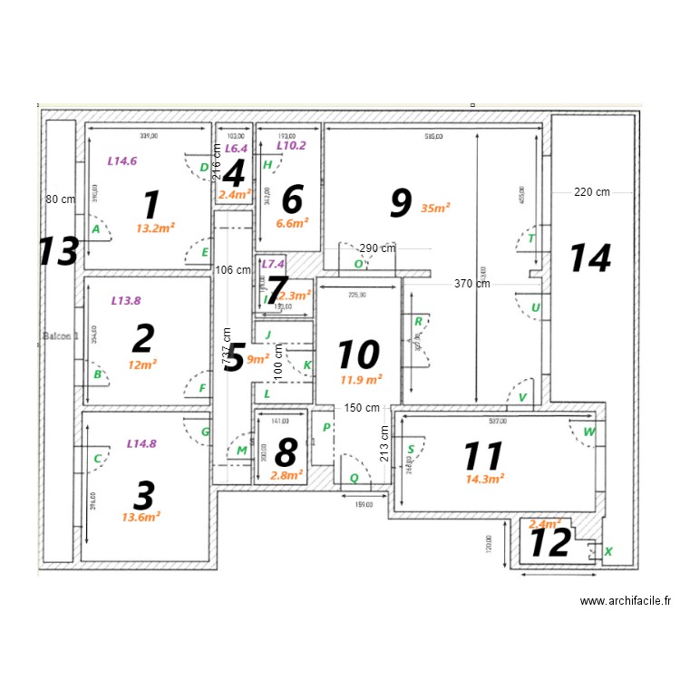 2412DURIF. Plan de 0 pièce et 0 m2