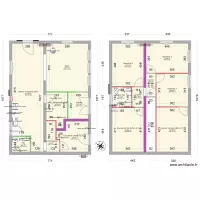 Plan ITE et modif cloison ancienne poste