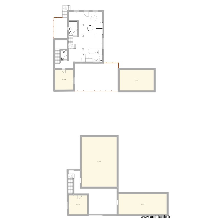Plan Villaz avec ode. Plan de 0 pièce et 0 m2