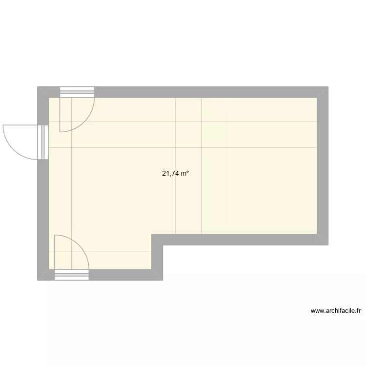 cuisine. Plan de 1 et 22 m² cuisine. Plan de 1 et 22 m²