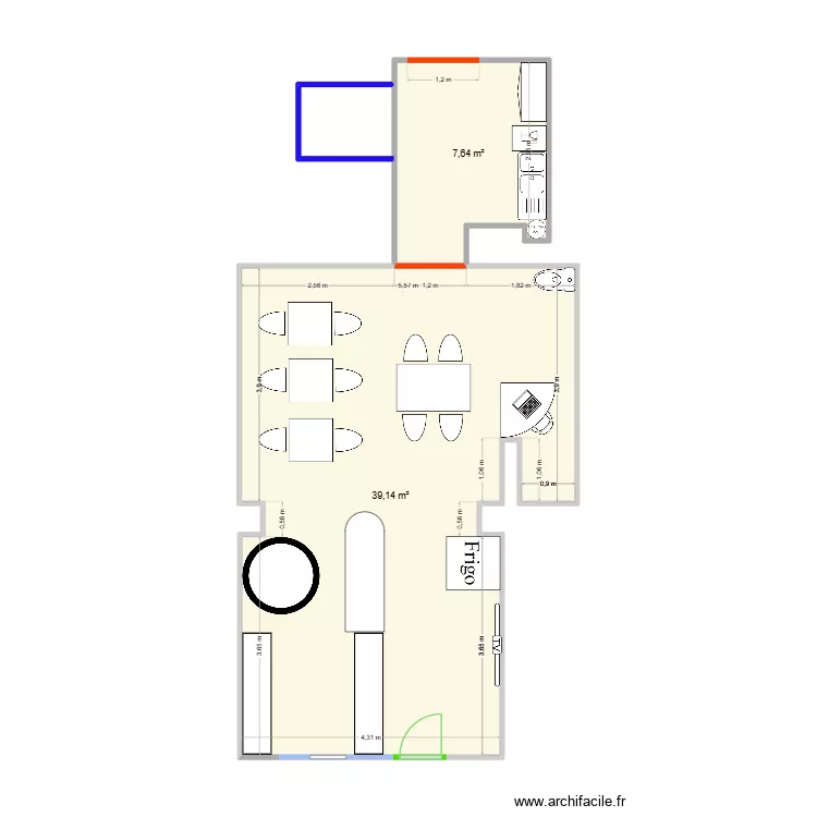 lolivo3. Plan de 2 et 47 m² lolivo3. Plan de 2 et 47 m²