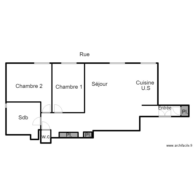 cyp 09. Plan de 8 pièces et 285 m2