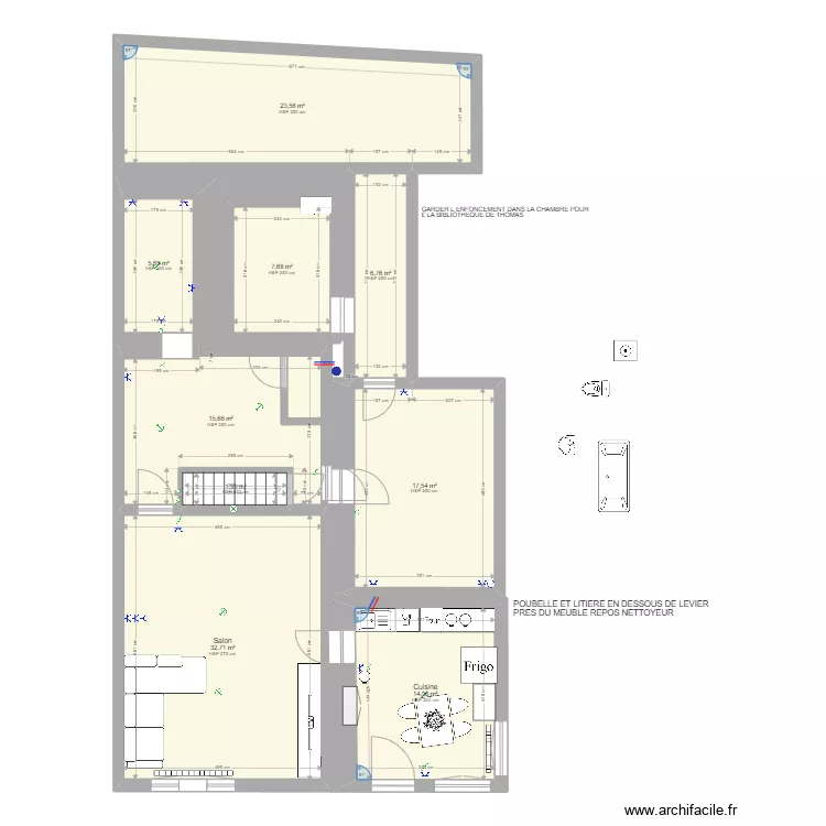 maison vanessa. Plan de 