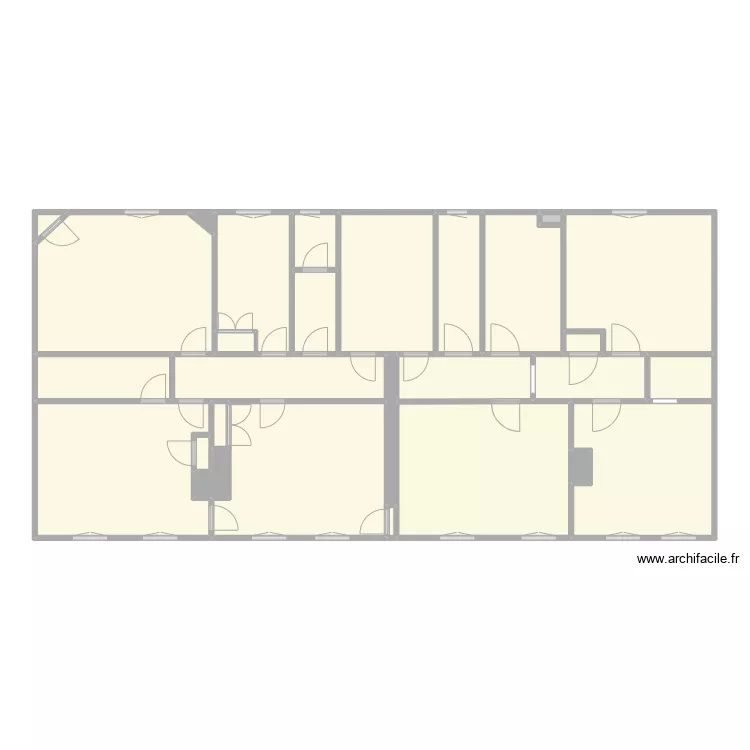 r&eacute;publique. Plan de 
