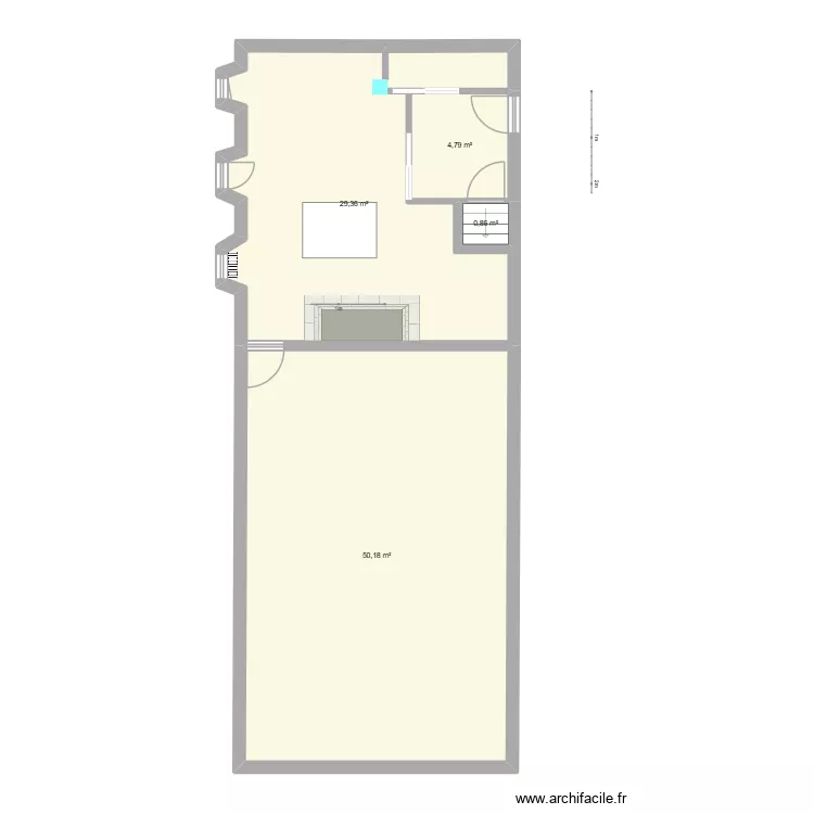 RDC avec modif. Plan de 4  et 85 m²