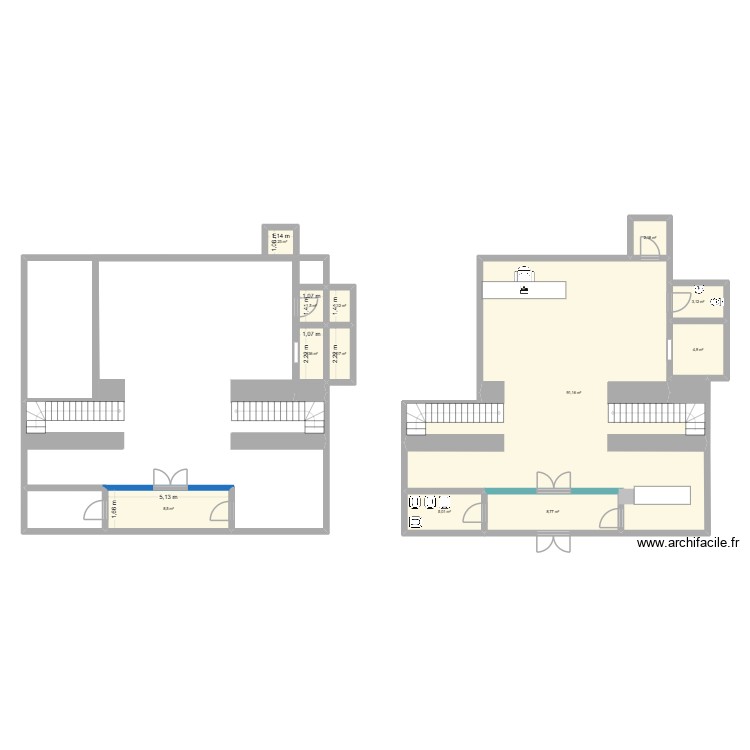 Accueil - A l\'&eacute;chelle. Plan de 0 pièce et 0 m2