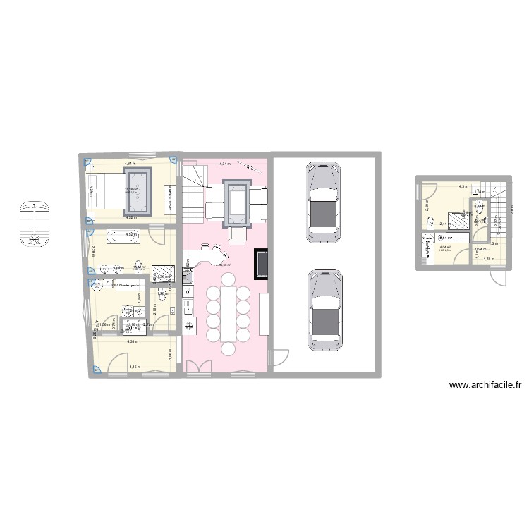 Moulin Rdc 2. Plan de 0 pièce et 0 m2