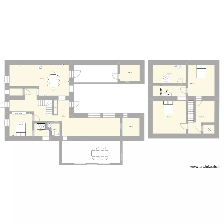 Maisons le gua avec modif. Plan de Maisons le gua avec modif. Plan de