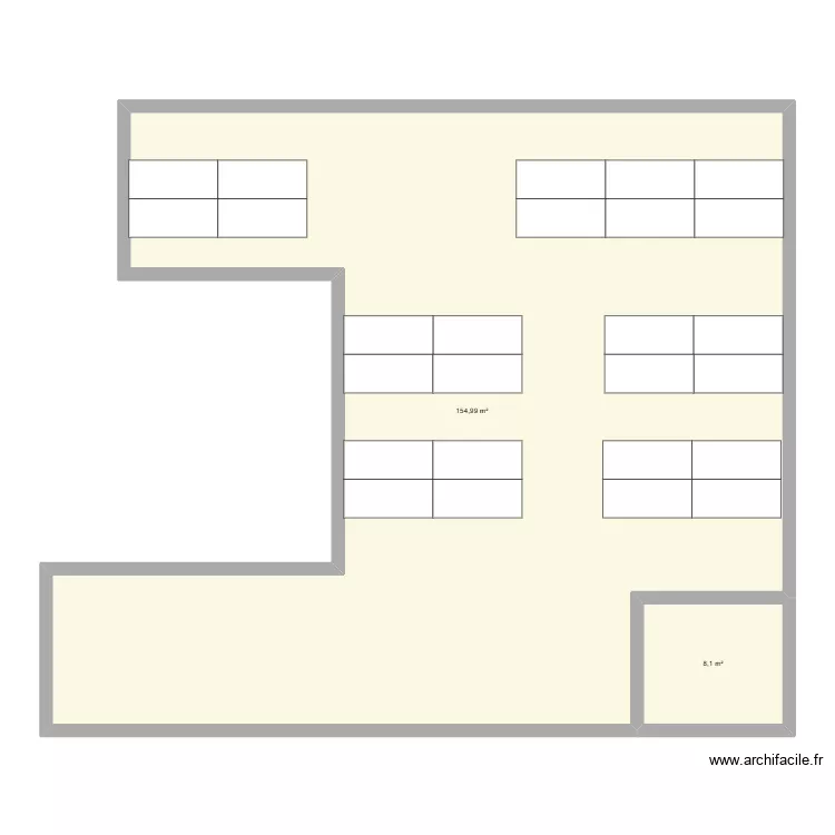 Marketing V1. Plan de 2 Pièces et 163 m² Marketing V1. Plan de 2 Pièces et 163 m²