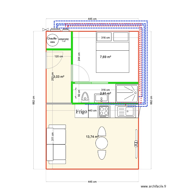 PLAN PETION. Plan de 0 pièce et 0 m2