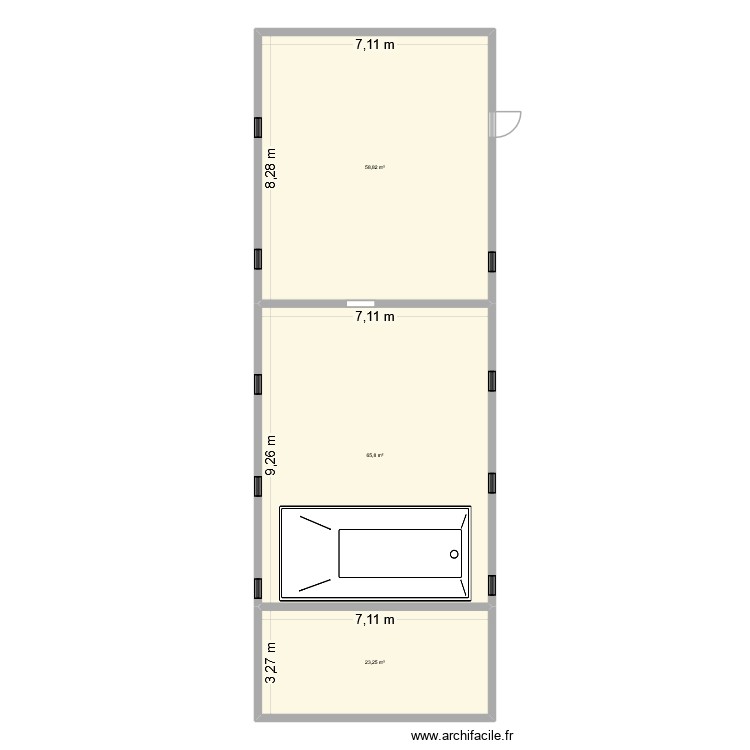 hangar 2. Plan de 0 pièce et 0 m2 hangar 2. Plan de 0 pièce et 0 m2