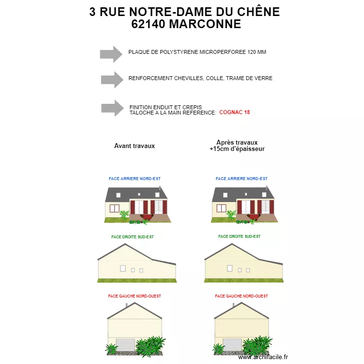 MASSON SYLVAIN DP4. Plan de 