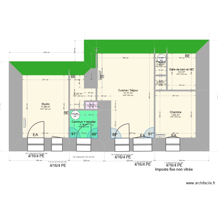 ML25005692. Plan de 9 pièces et 50 m2