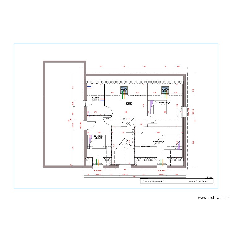 AHBARI ETAGE HYDRAULIQUE. Plan de 0 pièce et 0 m2