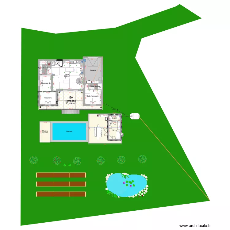 LAST. Plan de 20  et 314 m²