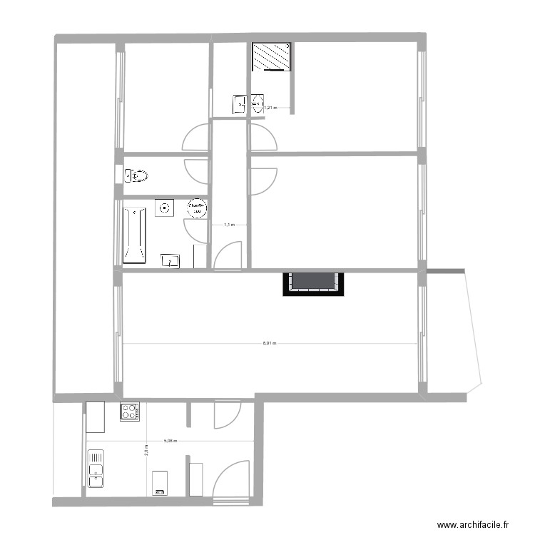 072 - Tour à l'Oiseau. Plan de 0 pièce et 0 m2