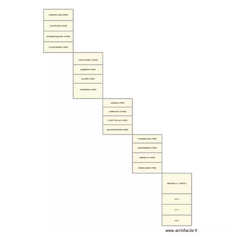 PLAN DE TABLE. Plan de 0 pièce et 0 m2