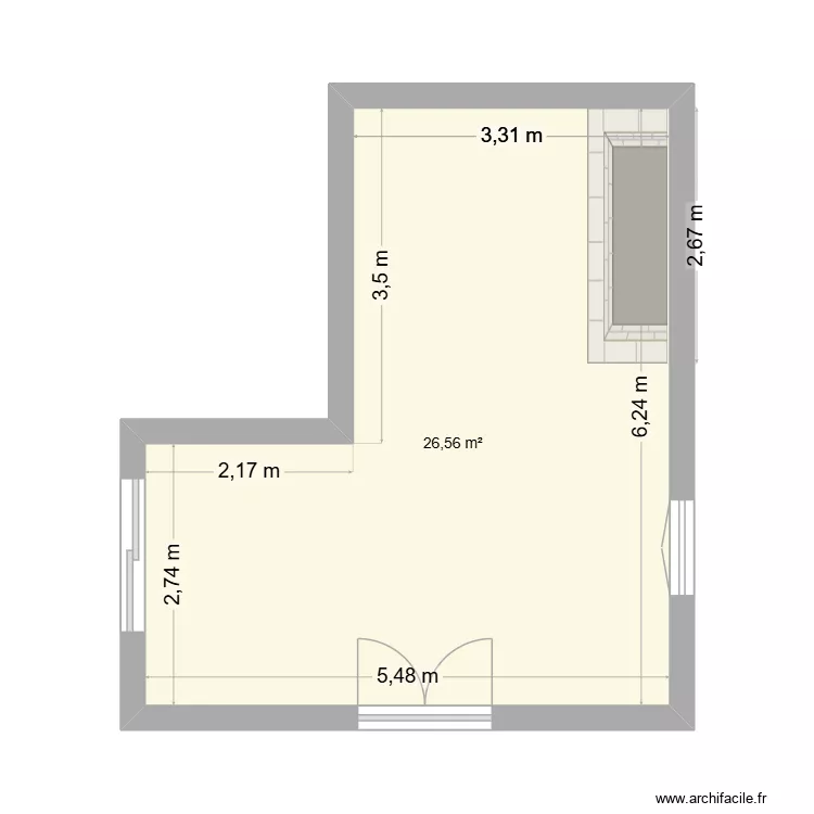salon comiac. Plan de 1 Pièce et 27 m² salon comiac. Plan de 1 Pièce et 27 m²
