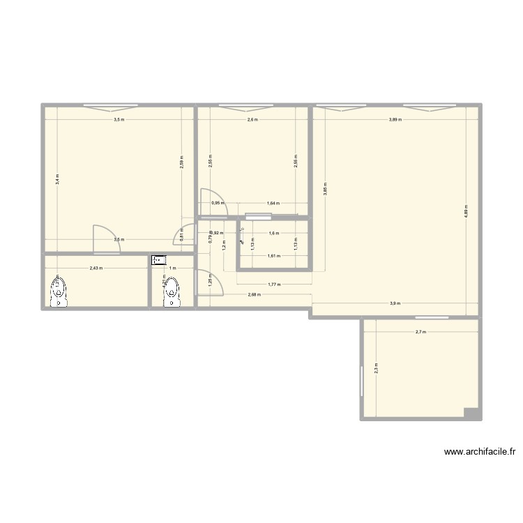 39 VERNEUIL 6. Plan de 0 pièce et 0 m2