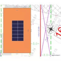 Maison plein pied 3 chambre avec cuisine ext lot1