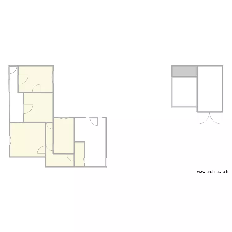 LEMAIRE etage V. Plan de 11  et 96 m²