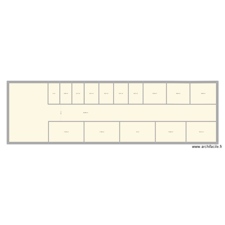 BOX. Plan de 0 pièce et 0 m2