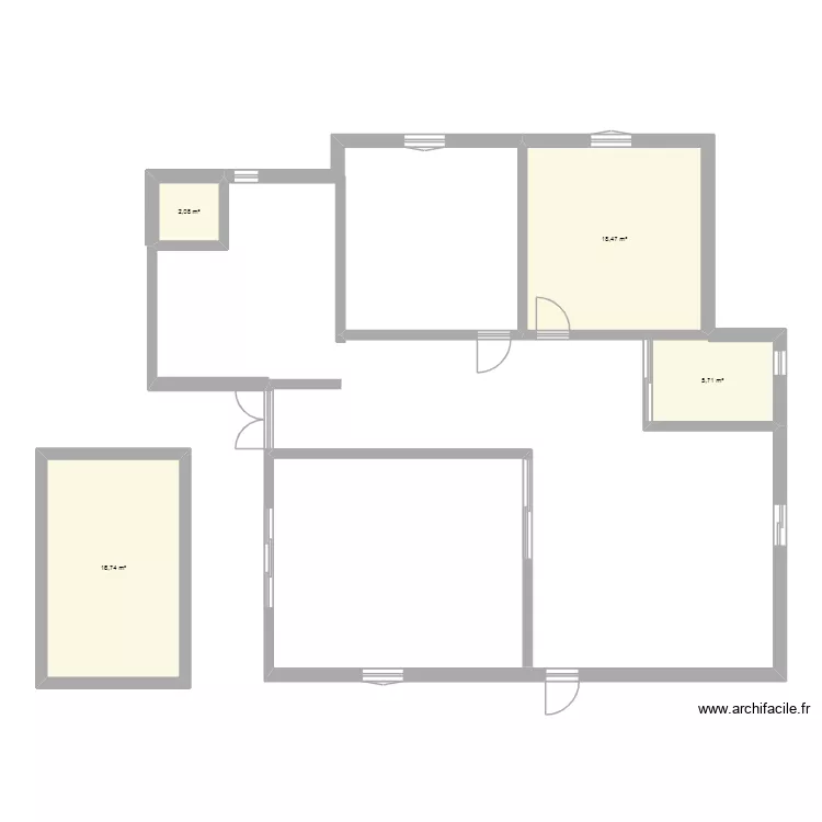 mourad1. Plan de 4 et 43 m² mourad1. Plan de 4 et 43 m²