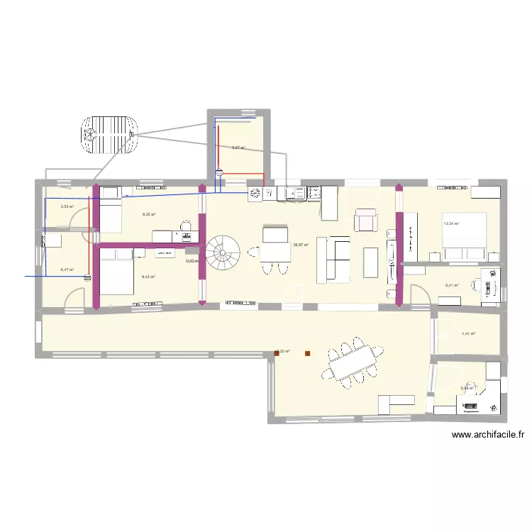 cuisine salon 37m². Plan de 12 et 162 m² cuisine salon 37m². Plan de 12 et 162 m²