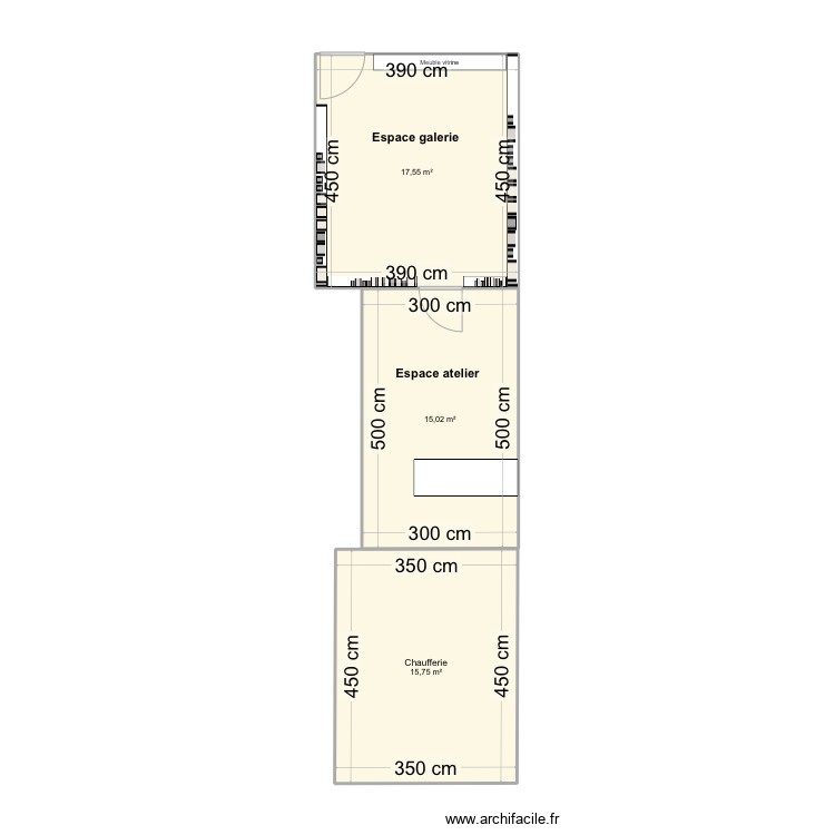 Boutique elo. Plan de 0 pièce et 0 m2