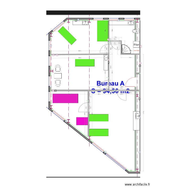 Local EB 2.0. Plan de 0 pièce et 0 m2