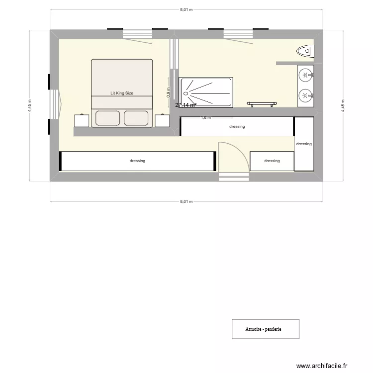 plan 3 suite parentale. Plan de 1 et 27 m² plan 3 suite parentale. Plan de 1 et 27 m²