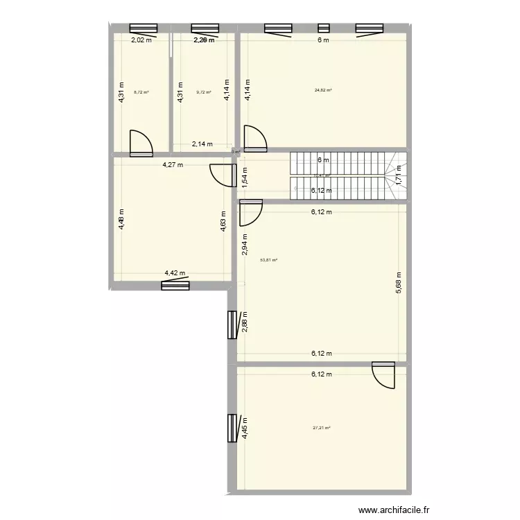 etagemorgane. Plan de 7 Pièces et 135 m² etagemorgane. Plan de 7 Pièces et 135 m²