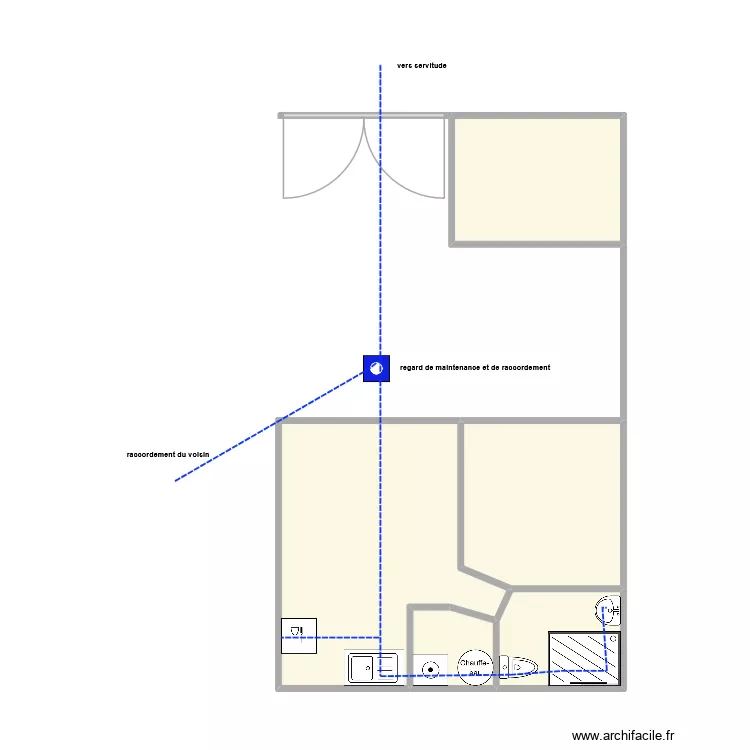 denis ass. Plan de 5  et 29 m²