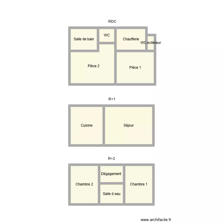 2601 SCI ELORN. Plan de 12 pièces et 27 m²