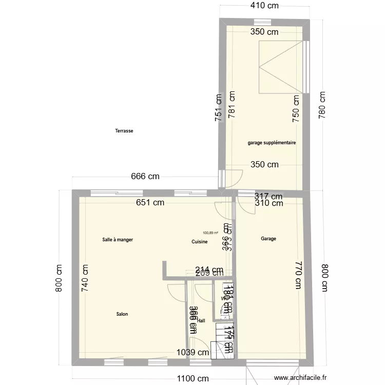 plan de maison Carine. Plan de plan de maison Carine. Plan de
