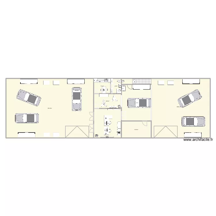GARAGE MAX. Plan de 17 et 694 m² GARAGE MAX. Plan de 17 et 694 m²