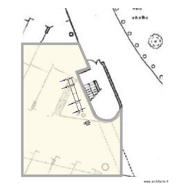 CERGY ET BOBIGNY. Plan de 1 pièce et 151 m2