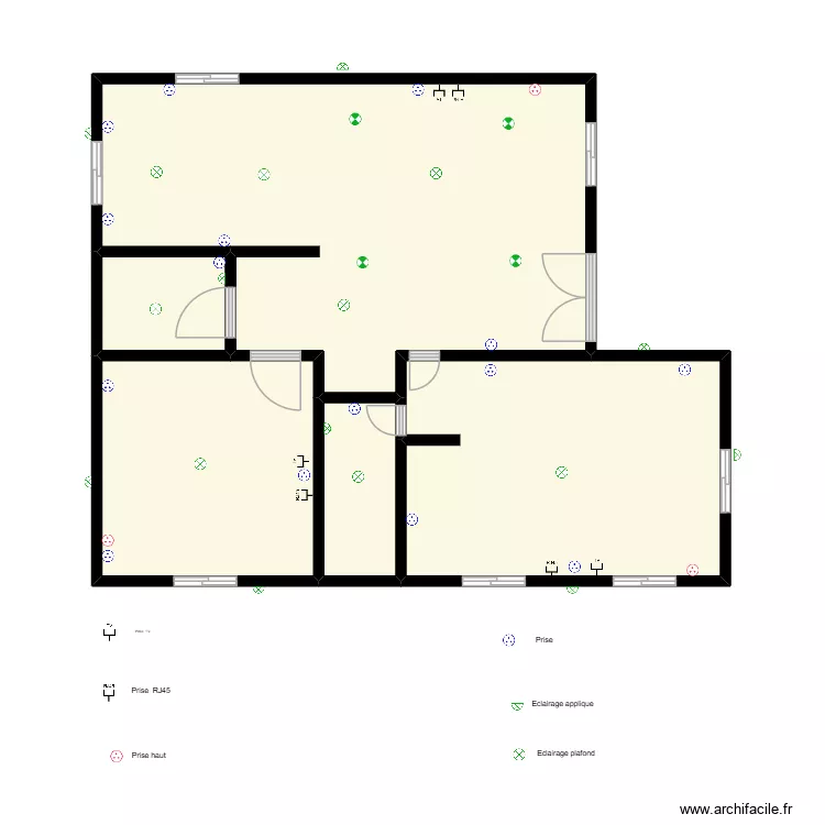 RESIDENCE 1 r&eacute;citation. Plan de 