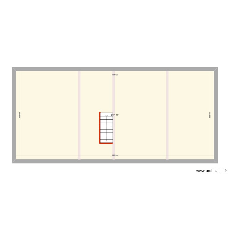 haut. Plan de 0 pièce et 0 m2