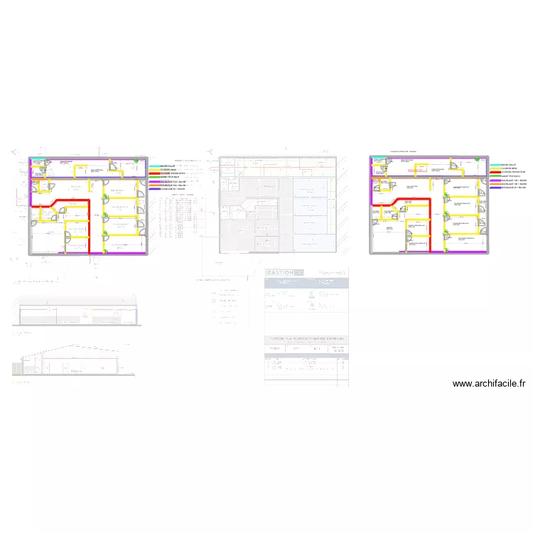 LA TESTE. Plan de 4  et 81 m²