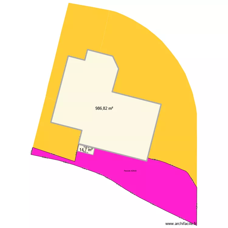 Conteneur Maritime. Plan de 2 et 1002 m² Conteneur Maritime. Plan de 2 et 1002 m²