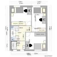 87 GS 1er &eacute;tage avec douche ter