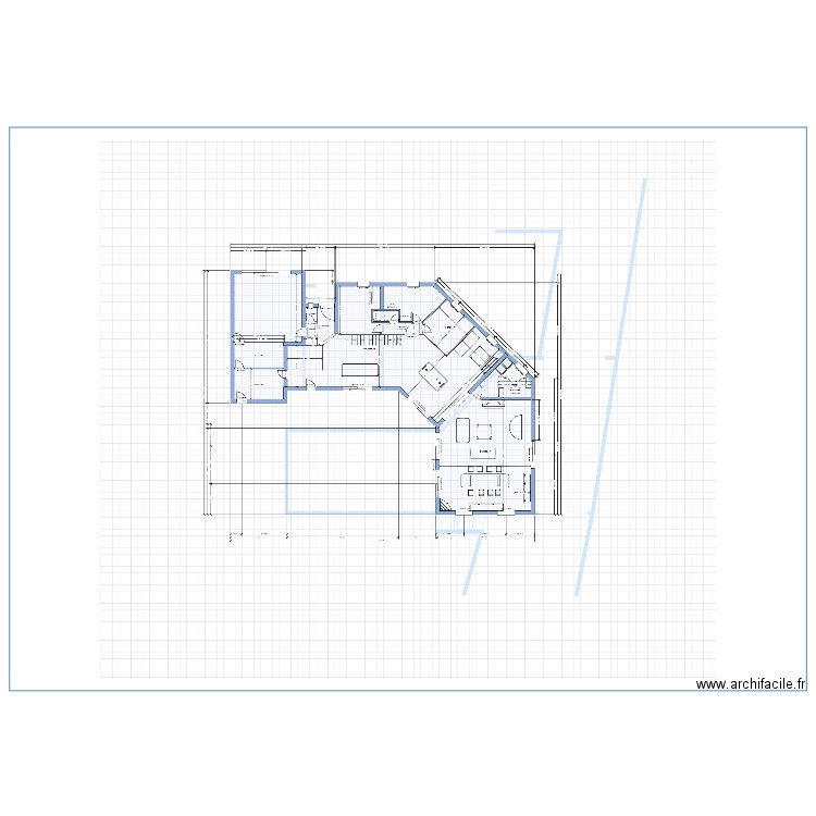 1erer. Plan de 0 pièce et 0 m2