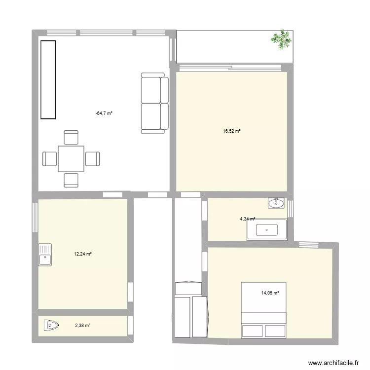 Clim. Plan de 6  et 75 m²