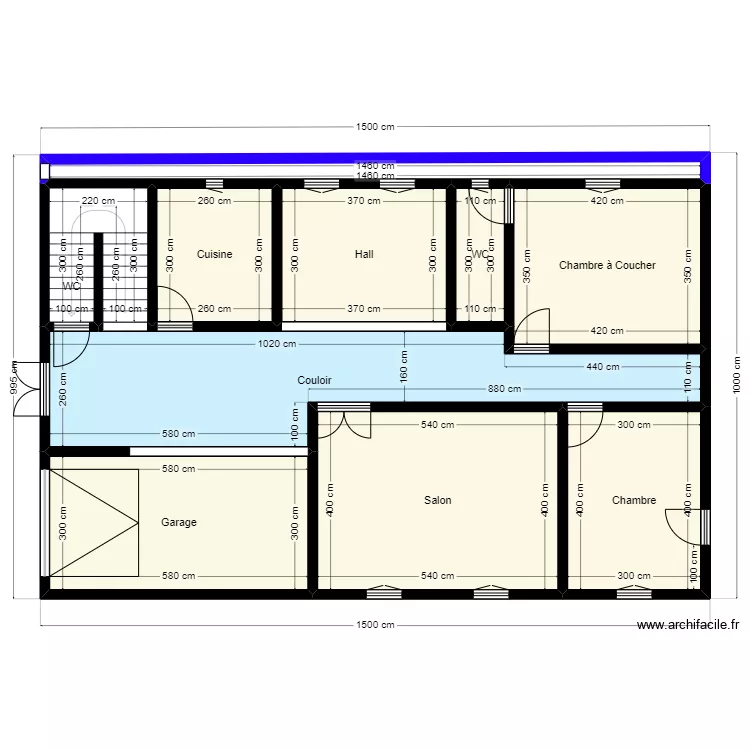 Plan de terrain 10mx15m Client 36 66 98 80. Plan de 