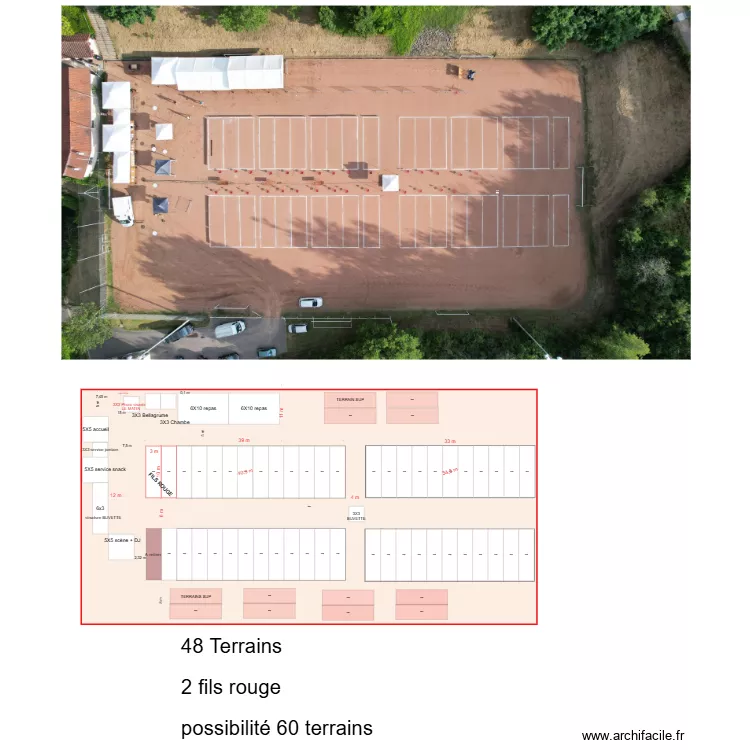 PROJET PLAN TOURNOI 28 JUIN 2025. Plan de 