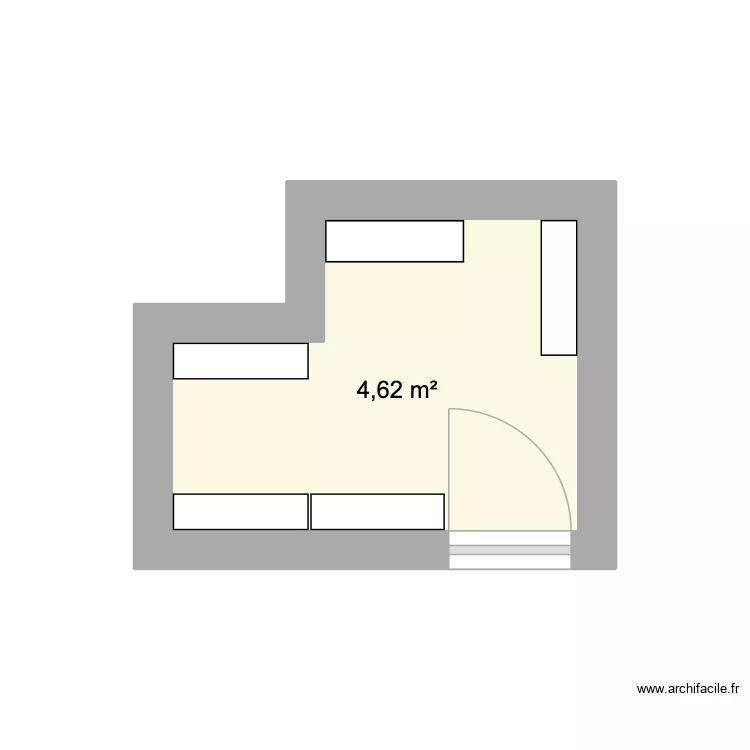 CELLIER. Plan de 1 et 5 m² CELLIER. Plan de 1 et 5 m²